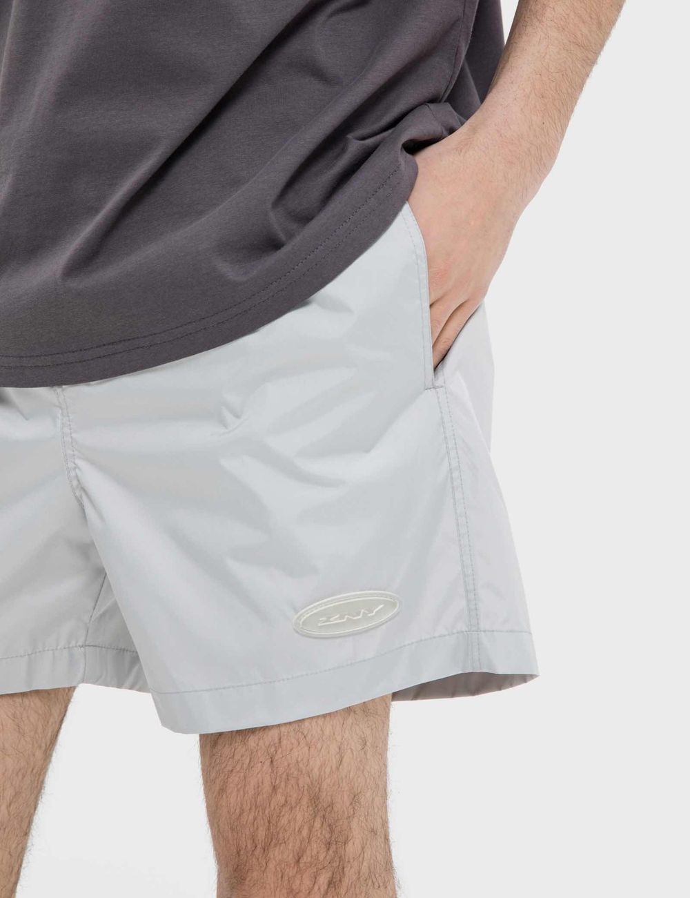 Купить Шорты ZNY LOGO SS22 Серые Шорты ZNY LOGO SS22 Серые