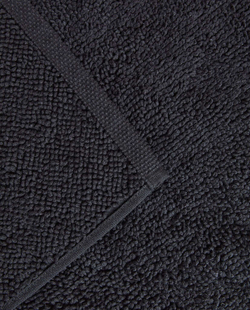 ZARA HOME КОВРИК ДЛЯ ВАННОЙ ИЗ ОРГАНИЧЕСКОГО ХЛОПКА, ЧЕРНЫЙ