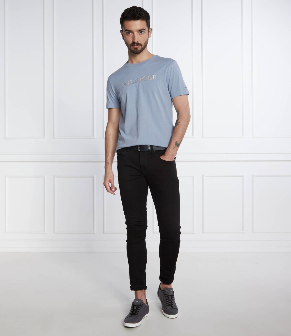 футболка Tommy Hilfiger - голубой(MW0MW24571)