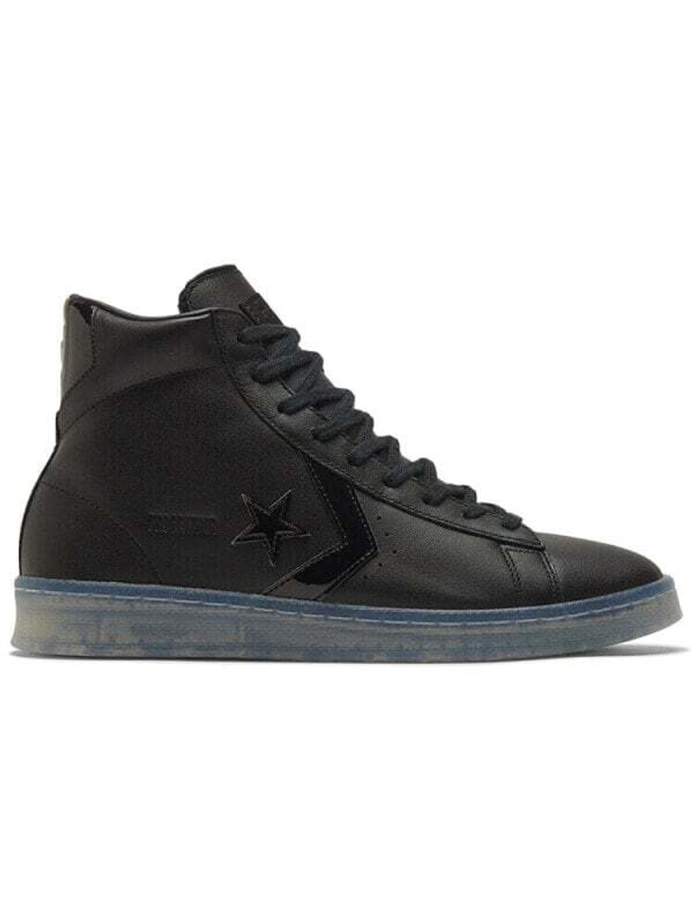 Кроссовки Converse Pro Leather High 'Black Ice Black Clear'