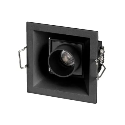 Светильник MS-ORIENT-BUILT-TURN-TC-S67x67-3W Warm3000 (BK-BK, 30 deg, 230V) (Arlight, IP20 Металл, 5 лет) 037206