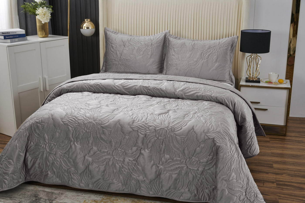 Покрывало 230х250 и 2 наволочки 50х70 Sofi De MarkO Элис №2