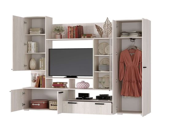 Денди ГС-02 bts Гостиная ясень белый