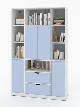 Шкаф ГРАНД-ЛАВОРО-16 /1200*1900*400/ белый / серенити