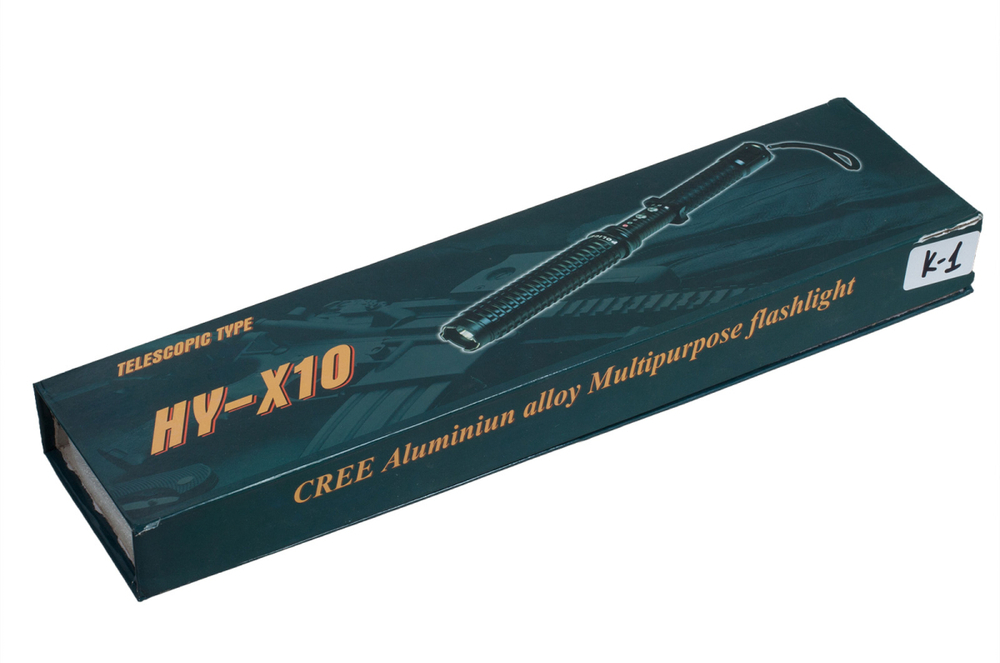 Отпугиватель собак HY-X10 в виде дубинки с фонариком