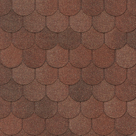 Черепица битумная гибкая Tegola COMFORT ASSISI Terracotta 420