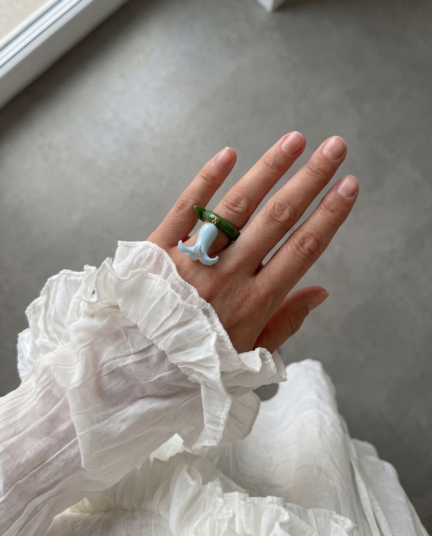 Кольцо Нежный Гиацинт