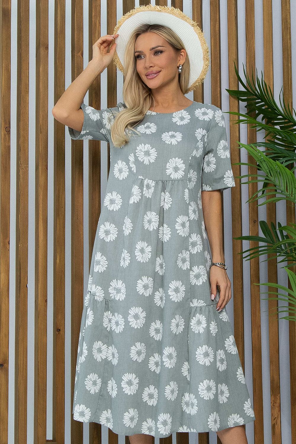 Платье Воздушный поцелуй (мята) П13492-18М LT Collection