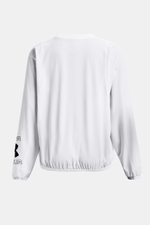 Свитшот женский Under Armour UA Woven Graphic Crew-White