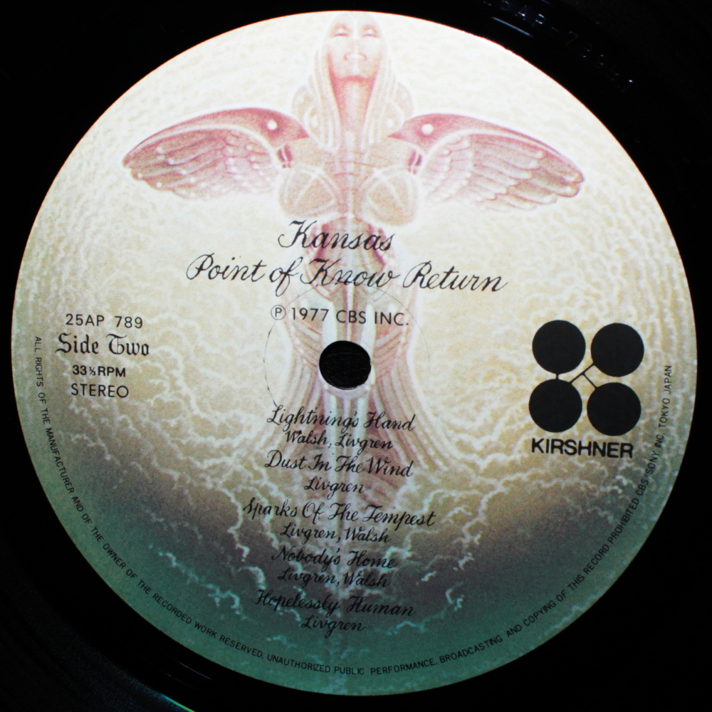 Kansas / Point Of Know Return (LP)