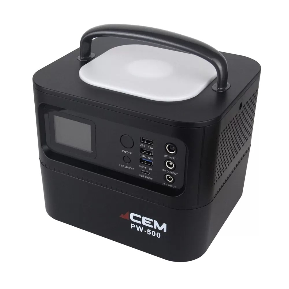 Портативная зарядная станция PW-500 СЕМ