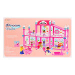 Дом для куклы с мебелью и фигурками кор 8240-1