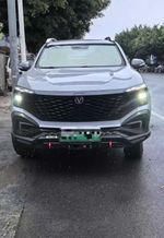 Силовой бампер с доп. фарами для Changan Hunter 2024+ Чанган Хантер стальной бампер защитный обвес