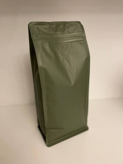 Квадропак для 1кг. зеленый 140 мкр. 140х325х95 мм