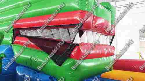 Надувная горка-робот "Дракоша" 10*6*5 м