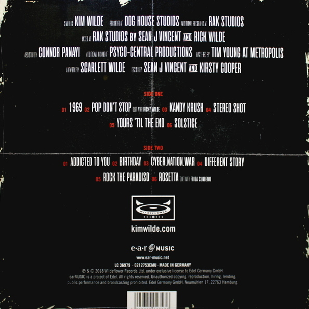 Kim Wilde / Here Come The Aliens (Coloured Vinyl)(LP)