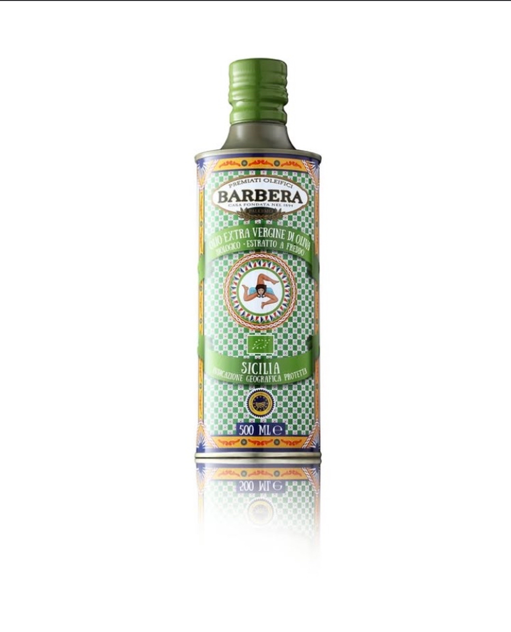 Оливковое масло BARBERA SICILIA I.G.P. Bio Extra Virgin, 500 мл Италия