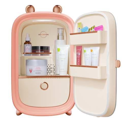 Мини-холодильник для косметики и лекарств MAUNFELD MFF43PK