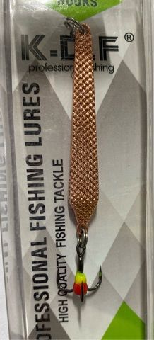 29 Блесна зимняя KDF Bergos 130-8001 6 гр 55 мм цв copper