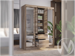 Шкаф-купе ШКК-06 МС Энигма (дуб каньон/венге)