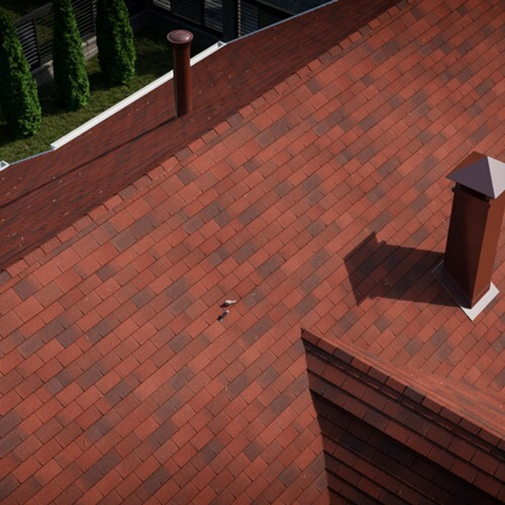 Черепица битумная гибкая Tegola COMFORT CAPRI Rosso 401