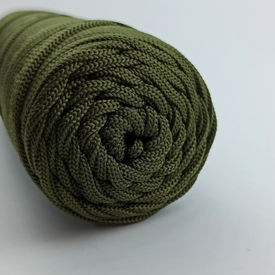 Полиэфирный шнур круглый 3 мм Хаки