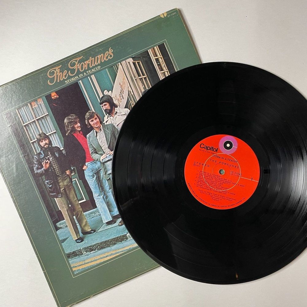 Винтажная виниловая пластинка LP The Fortunes Storm In A Teacup (USA 1972)