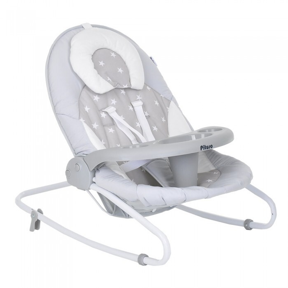 PITUSO электрокачели 2 в1 Bolero Grey/Серый,74*59*79см