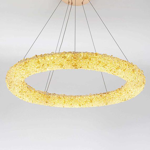 Подвесная светодиодная люстра Modelux Modestyle MS.6000.800 GD