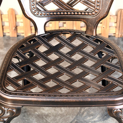 Кресло из литого алюминия ФИНЛЯНДИЯ «FINLAND»