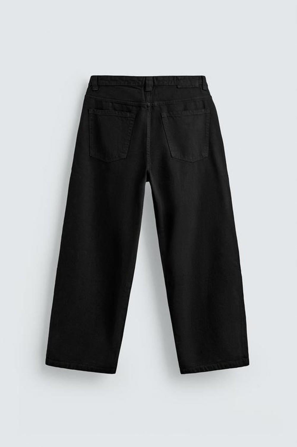 ZARA ДЖИНСЫ BALLOON FIT, ЧЕРНЫЙ