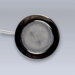 Светильник мебельный встраиваемый светодиодный "Eleganz 4W 220V", цвет хром, корпус Металл, круглый, 4500К, IP 40