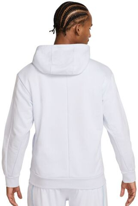 Мужская теннисная кофта Nike Heritage Court Fleece - небесный