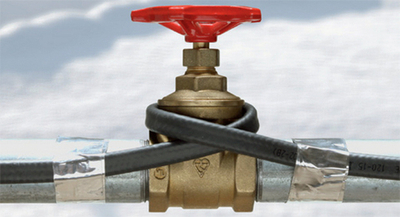 Греющий кабель, саморегулирующийся, наружный, 16Вт/м.  от 1 м до 30 м.