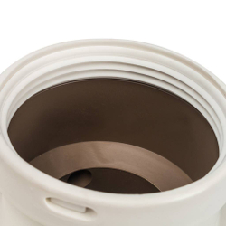 STOUT Элемент дымохода Ø80/80 адаптер для подкл. разд. труб (совместимый  Baxi ) PP-Ryton