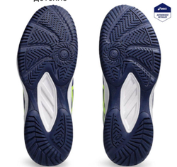 ASICS, UPCOURT 6, Volleyball, BLUE EXPANSE/SAFETY YELLOW, MEN, US 10,5 /EUR 44,5 /UK 9,5 /СМ 28,25