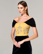 Корсетное платье из премиального бархата