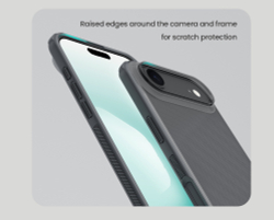 Противоударный чехол для iPhone Air, серия Super Frosted Shield Pro (Clear version) прозрачный тонированный от Nillkin