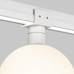 Уличный трековый светильник Луна / Luna Elasity IP 3000K 9Вт 180° белый Outdoor o-tr01-1-s-9ww3k