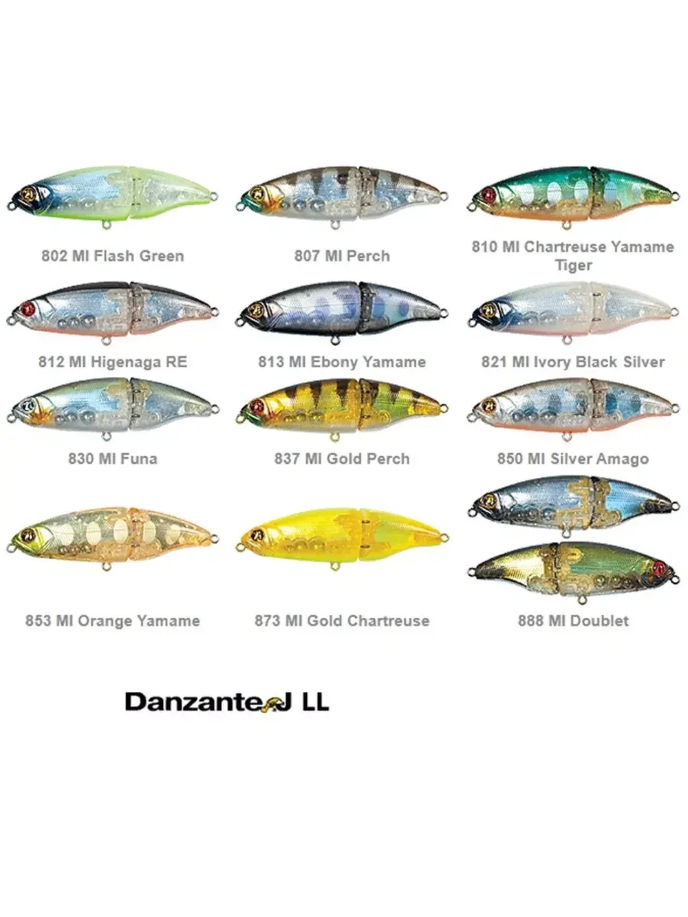 Воблер Danzante J 100S-LL 100мм б/лоп.,20.3 гр 0.5-1.5 м 873