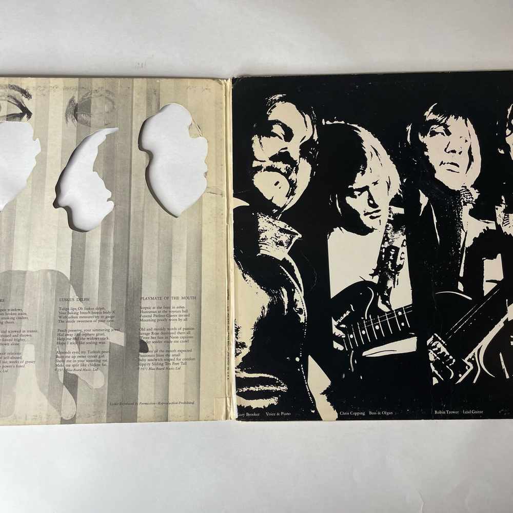 Винтажная виниловая пластинка LP Procol Harum Broken Barricades (США 1971)