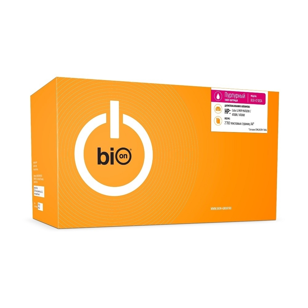 Bion BCR-CF383A Картридж для HP( CLJ Pro MFP M476DW/476DN/476NW )(2700  стр.), Пурпурный, с чипом