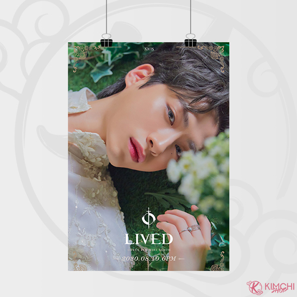 Постер А4 - ONEUS - LIVED