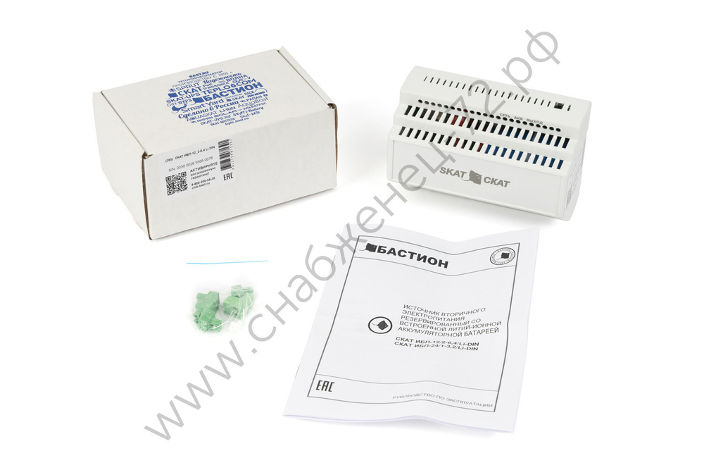 СКАТ ИБП-12/2-6,4/Li-DIN