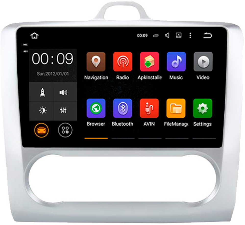 Магнитола для Ford Focus 2 2004-2011 (климат) - AIROC 2K RX-1702A Android 13, QLed+2K, ТОП процессор, 8/128, CarPlay, SIM-слот