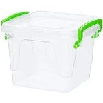 Контейнер пластиковый «Fresh Box» 0,55 л квадратный (Эльфпласт)