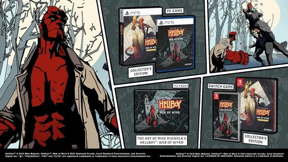 PS5 Hellboy: Web of Wyrd Collector's Edition (Новый, Русские субтитры, PPSA-11264)