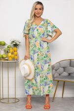 Платье Летнее настроение (зеленое) П15467-7М LT Collection