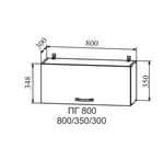 Лофт Дуб цикорий ПГ 800