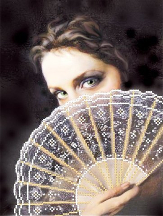 "Веер"-4032 ткань с нанесенным рисунком